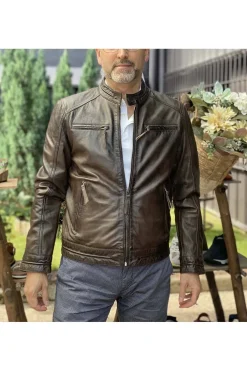 Cazadora cuero MDP biker 2029 chilgoza