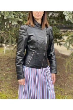 Cazadora cuero mdp suzi black