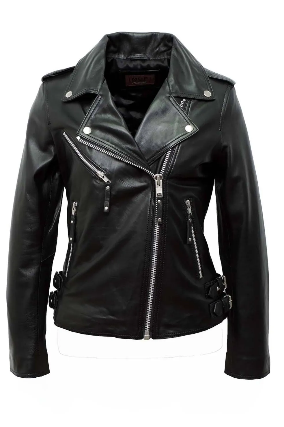 cazadora de cuero estilo perfecto tonny black