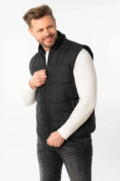 Cazadora de Cuero Hombre Mauritius bromu vintage black 1201 0769