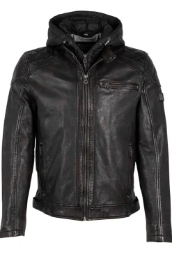 Cazadora de Cuero Hombre Gipsy Arrian 1201 0606 Antique Brown