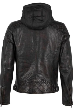 Cazadora de Cuero Hombre Gipsy Arrian 1201 0606 Antique Brown