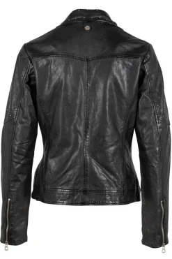 Cazadora de Cuero Mujer Gipsy Shanila 1101 0603 Black