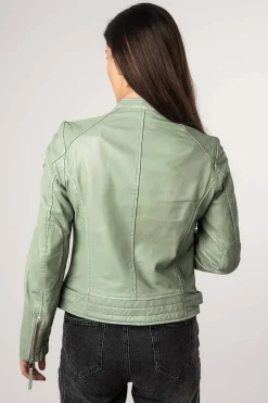 Cazadora de Cuero Mujer Mauritius Filla 1101 0676 Mint