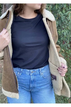 Cazadora de Mujer Medinapiel 23005 black foot