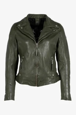 Cazadora Gipsy Mujer Maizy Jade Nappa Sheep Regular Fit