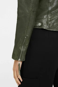 Cazadora Gipsy Mujer Maizy Jade Nappa Sheep Regular Fit