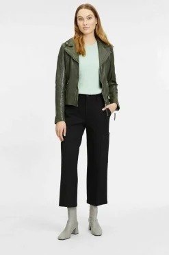 Cazadora Gipsy Mujer Maizy Jade Nappa Sheep Regular Fit