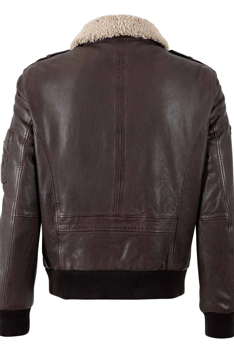 cazadora hombre Gipsy Cruise dark brown 1201 0857