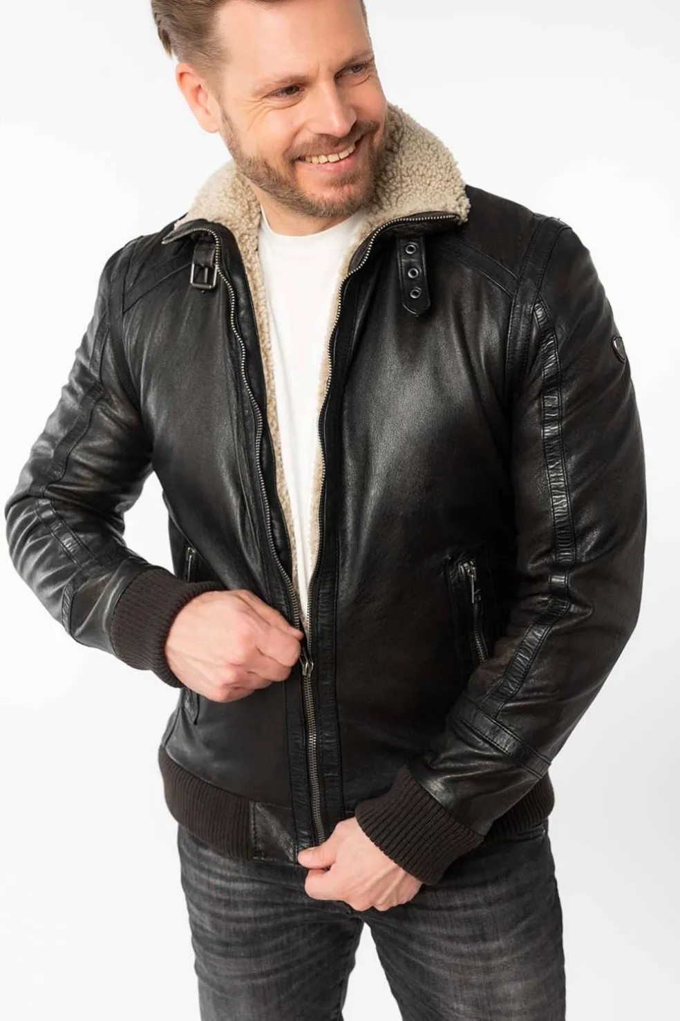 Cazadora Hombre Mauritius fyol antique black 1201 0793