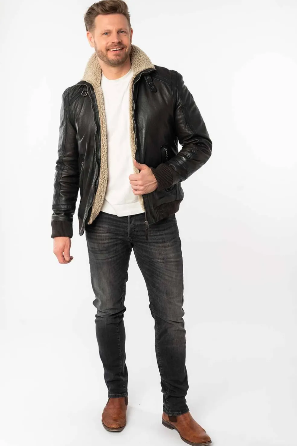 Cazadora Hombre Mauritius fyol antique black 1201 0793