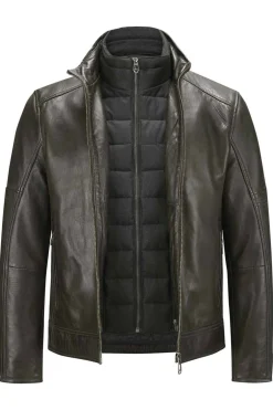 Cazadora Hombre Milestone Bender Verde Oscuro