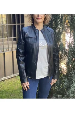 cazadora Medinapiel l835 napa negro