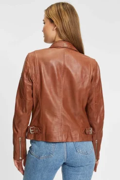 Cazadora Mujer Gipsy PGG 1101 0030 Cognac