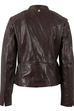 Cazadora Mujer mauritius makena chestnut