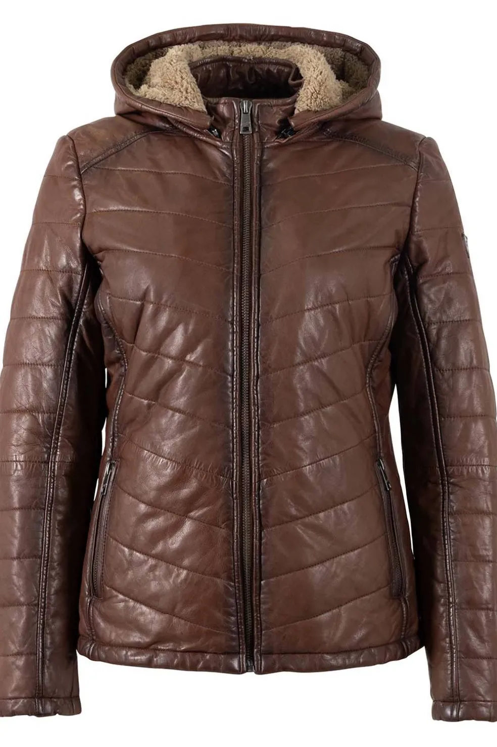 Cazadora mujer mauritius aurora dark whiskey 1101 0799