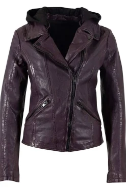 Cazadora Mujer mauritius tary plum