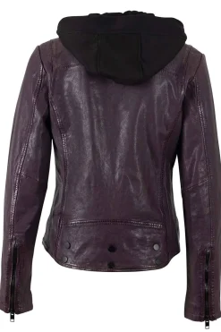 Cazadora Mujer mauritius tary plum