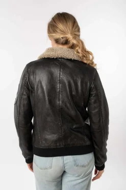 Cazadora mujer mauritius carlene black 1101 0758