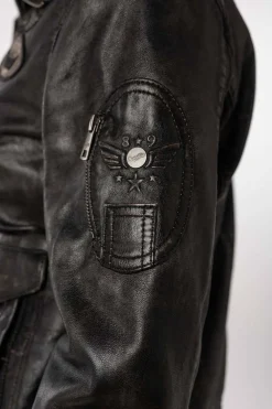 Cazadora mujer mauritius carlene black 1101 0758