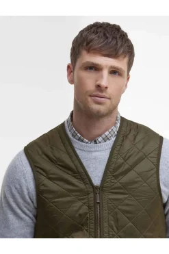 Chaleco con Forro Interior Barbour Polarquilt MLI0002OL91 Olive