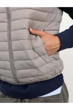 Chaleco Hombre El Ganso Acolchado Básico beige 1040w250006