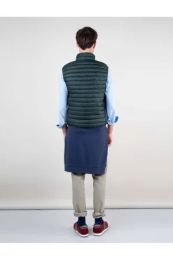 Chaleco Hombre El Ganso Acolchado Básico Verde 1040W240006