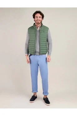 Chaleco Hombre El Ganso Acolchado Básico Verde 1040s250004
