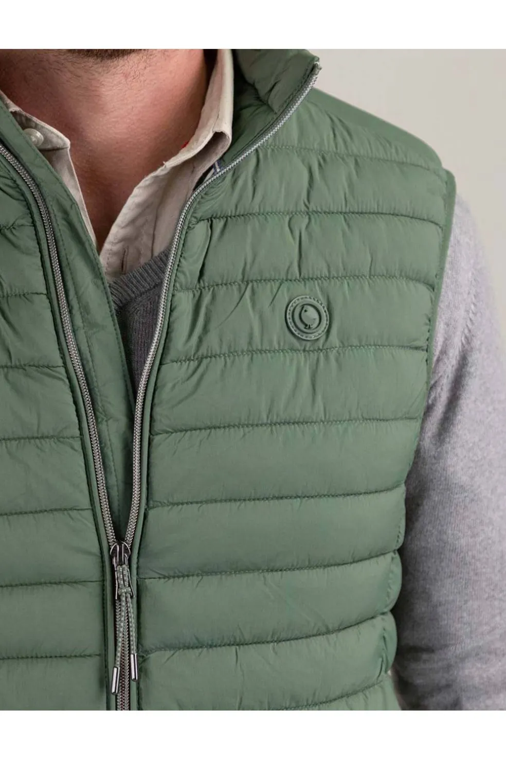 Chaleco Hombre El Ganso Acolchado Básico Verde 1040s250004