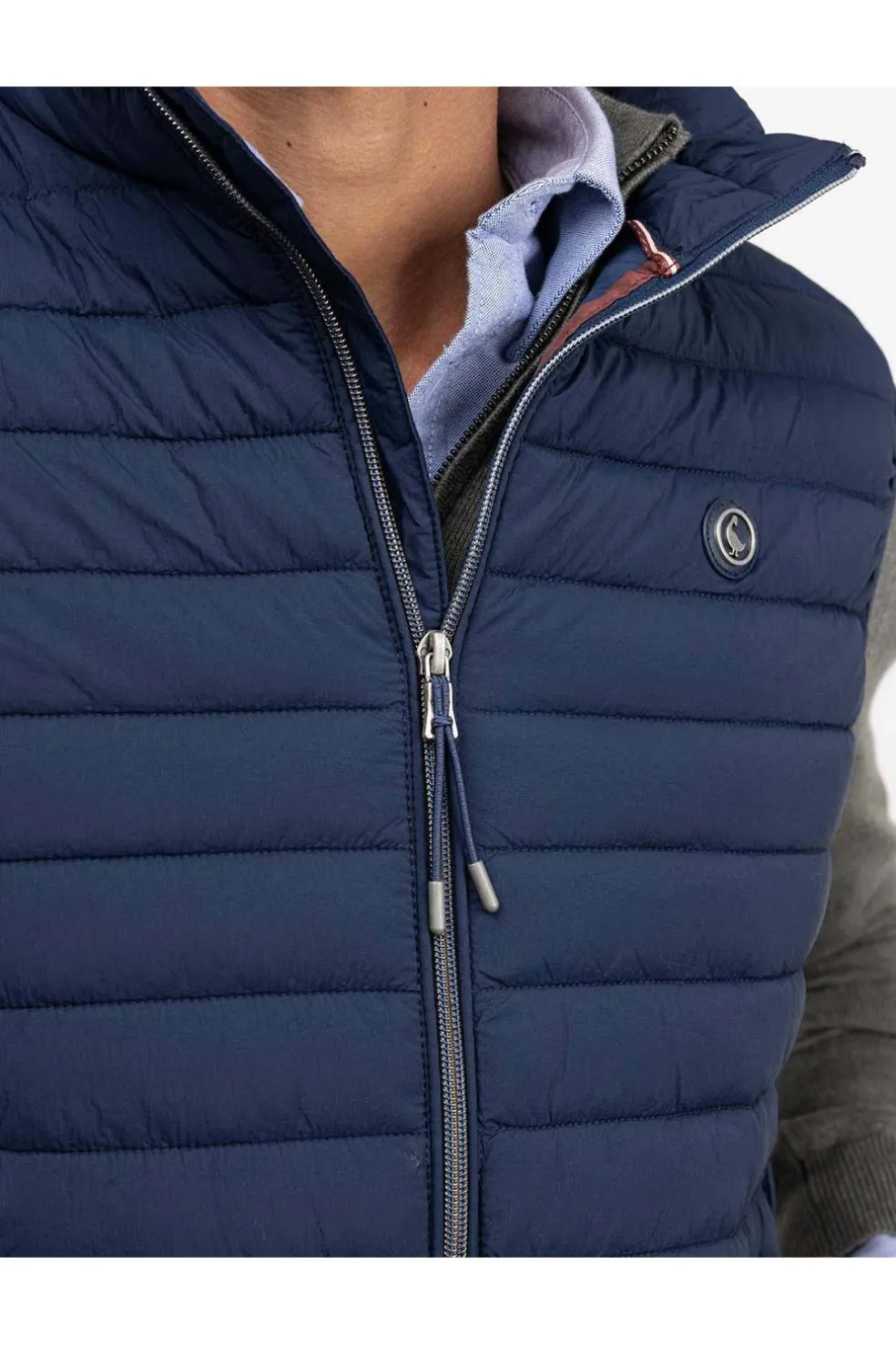 Chaleco Hombre El Ganso Acolchado Básico marino 1040w250001