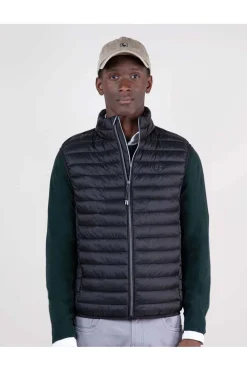 Chaleco Hombre El Ganso Acolchado Básico Negro 1040W240005