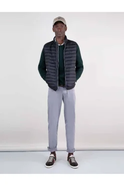 Chaleco Hombre El Ganso Acolchado Básico Negro 1040W240005