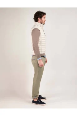 Chaleco Hombre El Ganso Acolchado Básico Beige 1040s250001