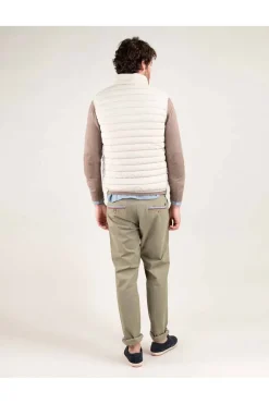 Chaleco Hombre El Ganso Acolchado Básico Beige 1040s250001