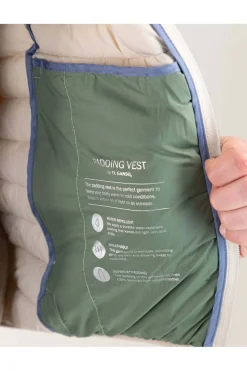 Chaleco Hombre El Ganso Acolchado Básico Beige 1040s250001