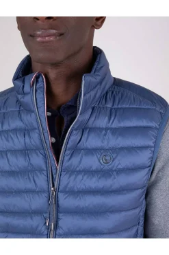 Chaleco Hombre El Ganso Acolchado Básico Azul 1040W240003