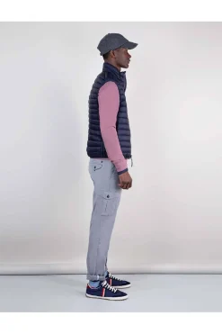 Chaleco Hombre El Ganso Acolchado Básico Marino 1040W240004