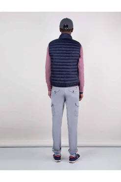 Chaleco Hombre El Ganso Acolchado Básico Marino 1040W240004