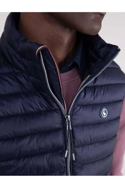 Chaleco Hombre El Ganso Acolchado Básico Marino 1040W240004