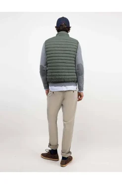Chaleco Hombre El Ganso Acolchado Básico Verde 1040w250002