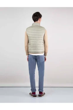 Chaleco Hombre El Ganso Acolchado Básico Beige 1040W240001