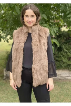 chaleco medinapiel 8239 cobre