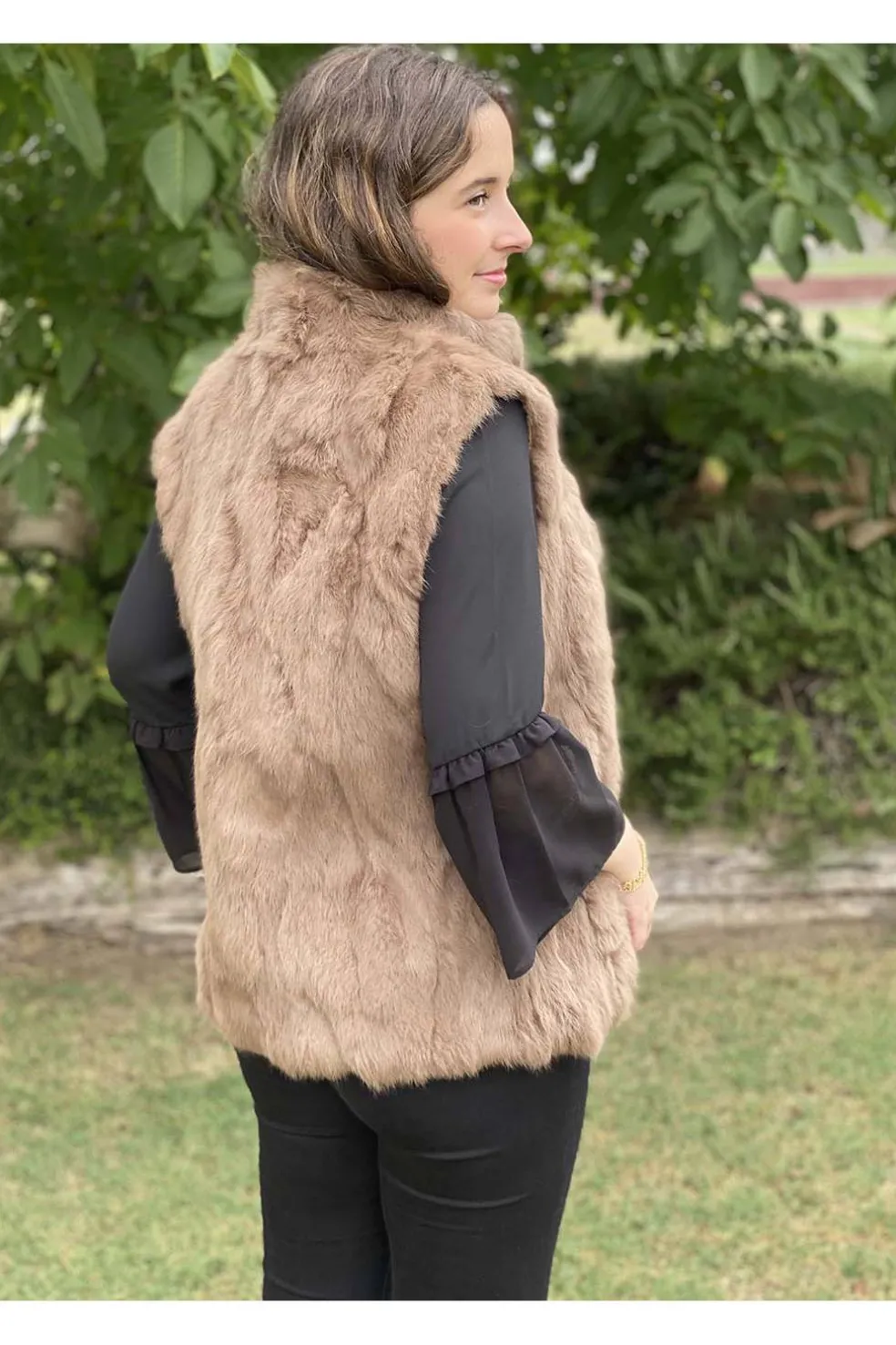 chaleco medinapiel 8239 cobre