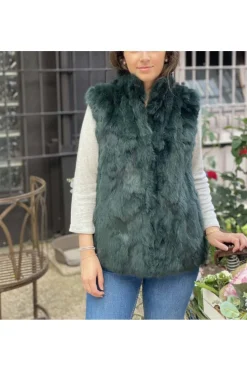 chaleco medinapiel 8239 esmerald