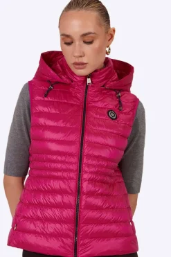 Chaleco Mujer Henry Arroway Luna Cardinal Pink