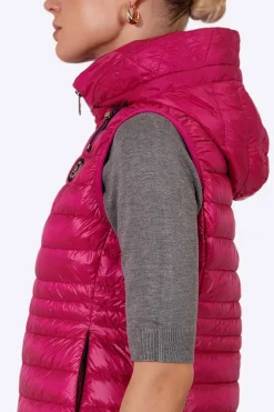 Chaleco Mujer Henry Arroway Luna Cardinal Pink
