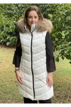 Chaleco Mujer Henry Arroway Jana Nacre