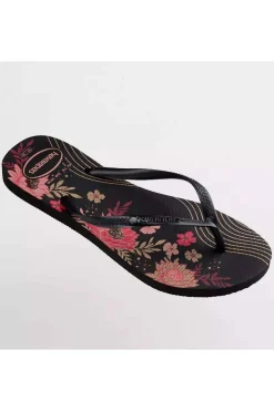 chancla Havaianas slim organic 4132823 black