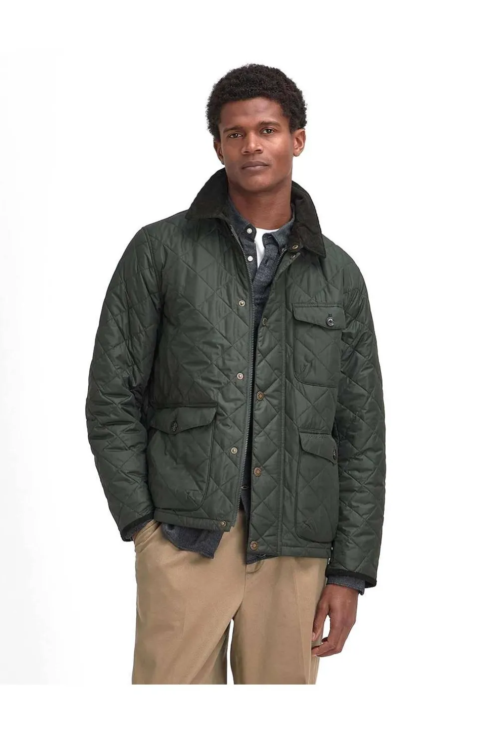 chaqueta acolchada barbour hornby mqu1808gn71