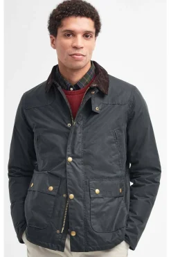 Chaqueta Encerada Hombre Barbour Reelin Waxed MWX1106SG51 Sage